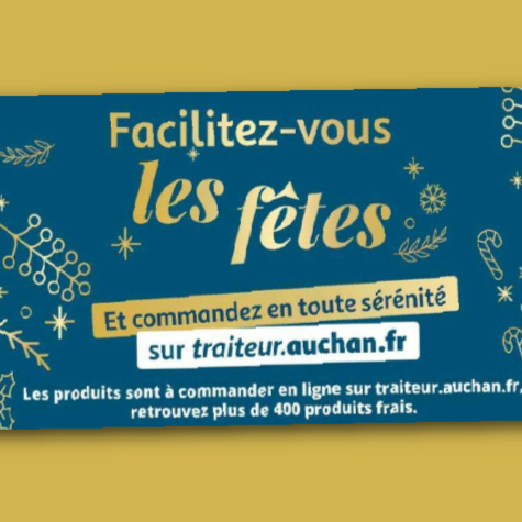 Traiteur.Auchan.fr - Quand commander pour No�l Nouvel An 2023