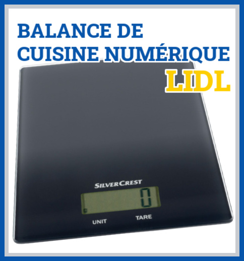 balance de cuisine numérique silvercrest