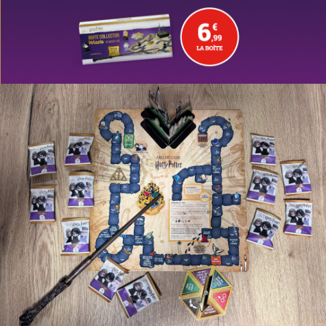 Bote de jeu Wizzis Harry Potter magasins U