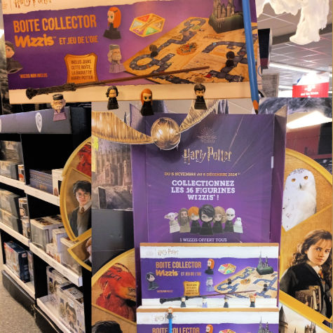 Prsentoir botes de jeu Harry Potter Magasins U