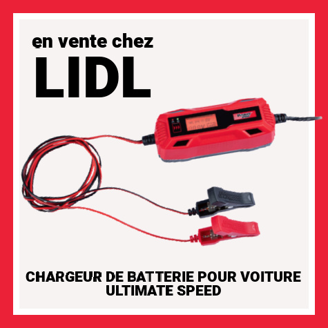 Chargeur de batterie pour voiture Lidl Ultimate Speed 11,99€