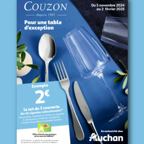 Auchan vignettes Couzon couverts  2