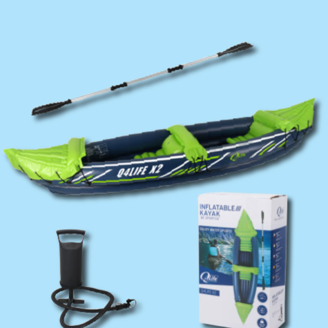 Kayak gonflable Action Q4Life X2 en promotion