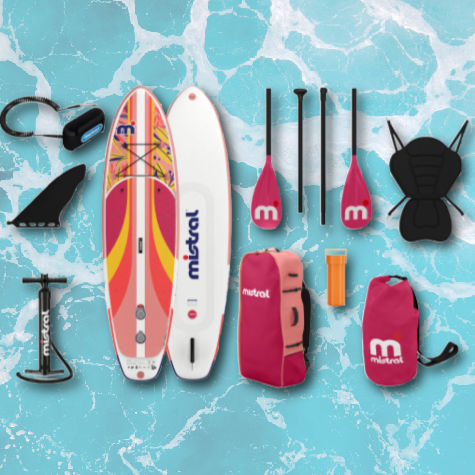 Stand up paddle polyvalent gonflable Lidl Mistral